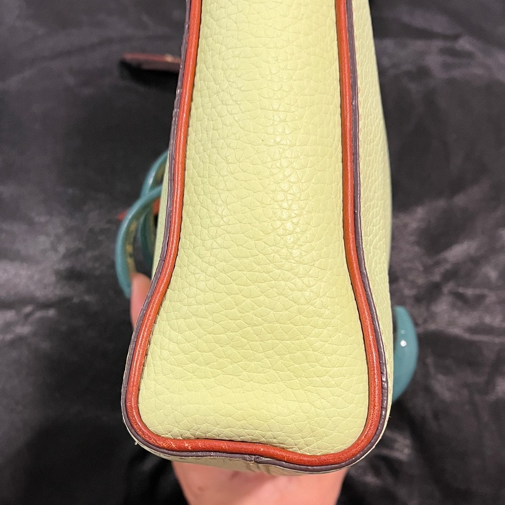Dooney & Bourke Citrus lime Peyton Crossbody Bag - Picture 4 of 14